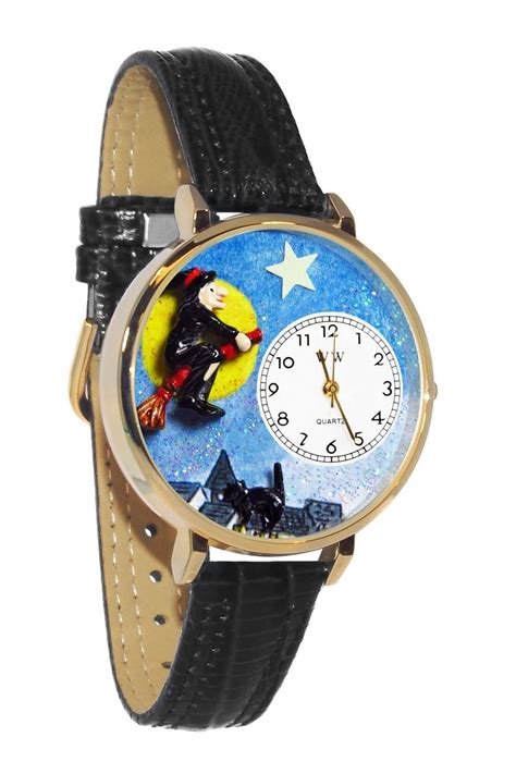 Capture the Magic of Halloween with Swinging Witch Watches